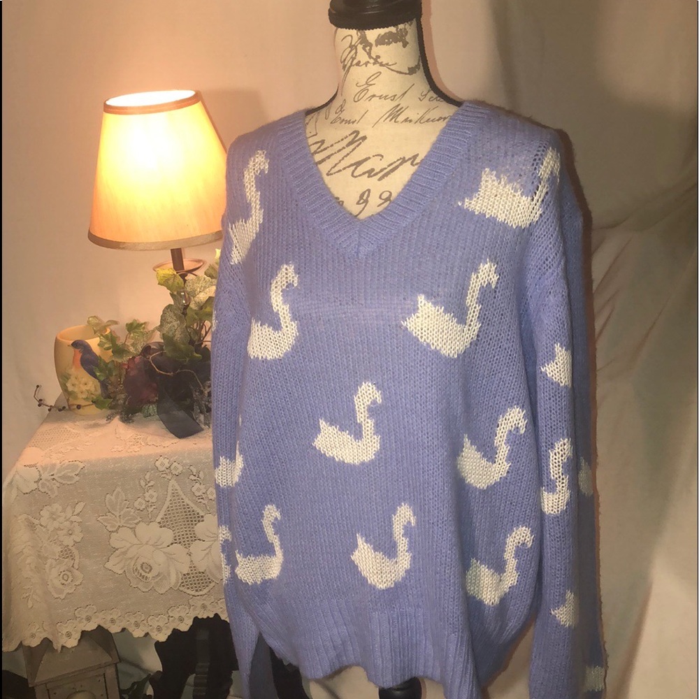 🌹NWOT ❋ Wildfox White Label ❋ “Swan Pullover”🌹